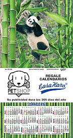 Calendario de pared 11.5cm x 21.5cm